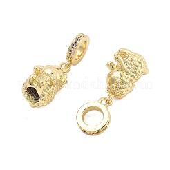 Brass Pendants&nbsp;KK-Q006-56G
