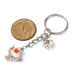 Porcelian Teapot Keychains&nbsp;KEYC-JKC01378