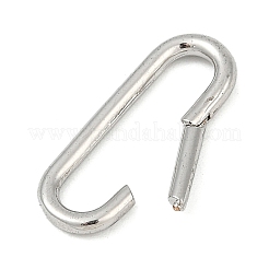 Brass Spring Gate Rings&nbsp;KK-S527-01P-A