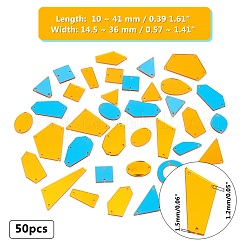 Sew on Acrylic&nbsp;OACR-WH0004-05