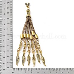 Tibetan Style Alloy Curb Chain Tassel Big Pendants&nbsp;LS-FIND-K013-01AG-11