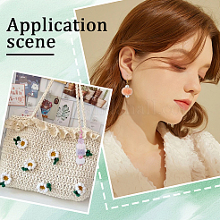 96Pcs 12 Colors Velvet Imitation Rabbit Fur European Beads&nbsp;FIND-SC0013-79