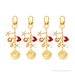 4Pcs Alloy Enamel Pendants&nbsp;KEYC-PH01587