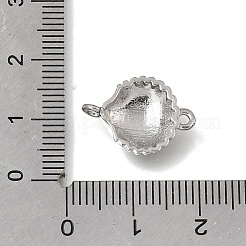 Ocean Brass Shell Shaped Links Connector Charms&nbsp;KK-K427-03P
