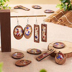DIY Geometry Earring Making Kit&nbsp;DIY-TA0005-94