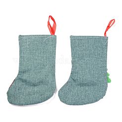 Cloth Hanging Christmas Stocking&nbsp;HJEW-B003-10