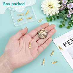 10Pcs Brass Micro Pave Cubic Zirconia Pendants&nbsp;KK-BC0015-87