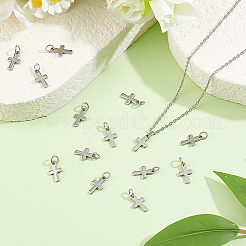 40Pcs 304 Stainless Steel Pendants&nbsp;PALLOY-ME00039