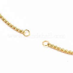 Adjustable 304 Stainless Steel Box Chain Slider Bracelet/Bolo Bracelets Making&nbsp;AJEW-JB00781-02