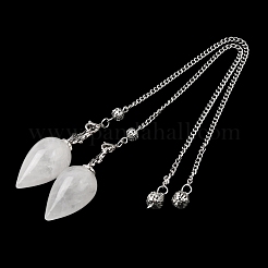 Natural Quartz Crystal Dowsing Pendulum Pendants&nbsp;GG-CBA6D08-A01