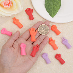 4 Bags 4 Colors Rubber Knitting Needle Point Protector&nbsp;AJEW-GL0001-79