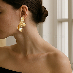 3 Pairs 3 Colors Alloy Stud Earrings&nbsp;EJEW-HY0001-53