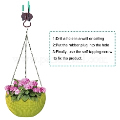 Iron Wall Hooks&nbsp;AJEW-WH0018-48D