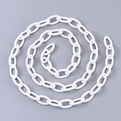 Opaque Acrylic Cable Chains&nbsp;SACR-N010-001K
