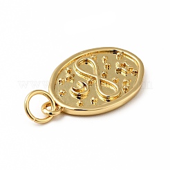 Rack Plating Brass Pendants&nbsp;KK-H431-49G