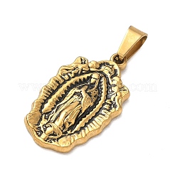 Religion 304 Stainless Steel Pendants&nbsp;STAS-H264-13F-AG