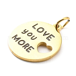304 Stainless Steel Charms&nbsp;STAS-B044-07G