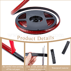 PVC Plastic Edge Banding&nbsp;AJEW-GF0013-89B-03