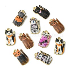 35Pcs 7 Colors Rack Plating Alloy Pendants&nbsp;FIND-CJ0002-63