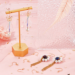 120Pcs Brass Earring Hooks&nbsp;KK-BBC0002-47