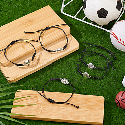 20Pcs 5 Styles Sport Theme Alloy Link Bracelets&nbsp;BJEW-GA0001-20