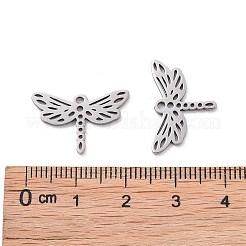 Non-Tarnish 201 Stainless Steel Filigree Joiners Links&nbsp;STAS-S105-JN868-1