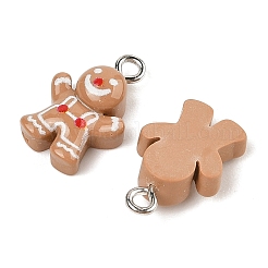 Christmas Theme Opaque Resin Pendants&nbsp;RESI-S08-01K