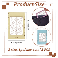 1Bag Acrylic Viewfinder&nbsp;AJEW-DR0002-29C