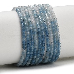 Natural Devil Blue Aquamarine Beads Strands&nbsp;G-NH0072-A01-01