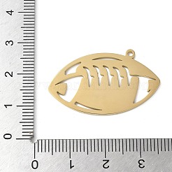 304 Stainless Steel Pendants&nbsp;LS-STAS-E501-10G