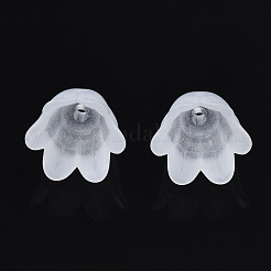 Transparent Acrylic Bead Caps&nbsp;FACR-N005-002A