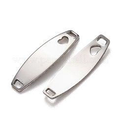 201 Stainless Steel Links Connector Charms&nbsp;STAS-P451-03A-P