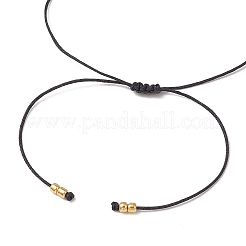 Chakra Adjustable Braided Nylon Thread Bracelets for Men Women&nbsp;BJEW-JB11652-01