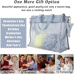 1Pc PVC Shoulder Yarn Storage Bag&nbsp;DIY-CP0011-52A