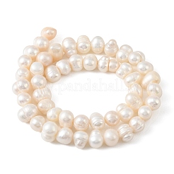 Natural Cultured Freshwater Pearl Beads Strands&nbsp;PEAR-L034-16B