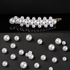 1150Pcs 5 Style ABS Plastic Imitation Pearl Beads&nbsp;KY-LS0001-20