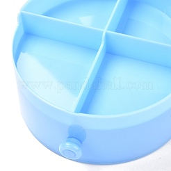 Round Plastic Jewelry Boxes&nbsp;OBOX-F006-07A