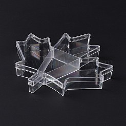 4 Grids Transparent Plastic Box&nbsp;CON-B009-02