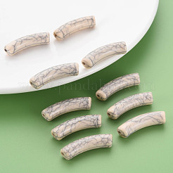 Opaque Crackle Acrylic Beads&nbsp;MACR-S372-002N-006