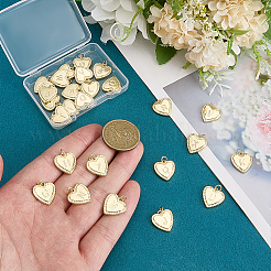 26Pcs 26 Styles Brass Initial Pendants&nbsp;KK-PH0014-80