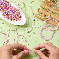 100G Electroplate Glass Seed Beads&nbsp;GLAA-SZ0002-16A