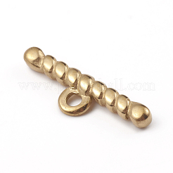 Ion Plating(IP) 304 Stainless Steel Toggle Clasps Parts&nbsp;STAS-D170-02G