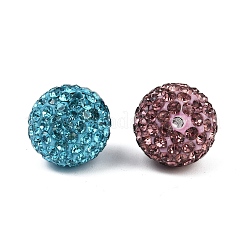 Pave Disco Ball Beads&nbsp;RB-Q195-14mm-M
