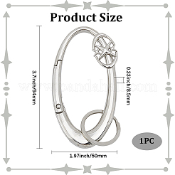 1Pc Alloy Spring Gate Rings&nbsp;FIND-SP0003-03B