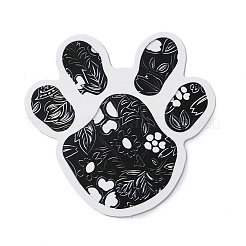 PVC Cartoon Paw Print Stickers&nbsp;DIY-M051-01