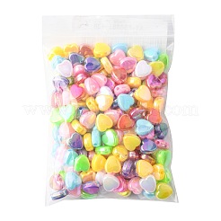 200Pcs 2 Colors ABS Plastic Beads&nbsp;KY-FS0001-42B