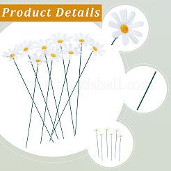 2Pcs Cloth Artificial Sunflower Decorative Garden Stakes&nbsp;DIY-CN0003-96