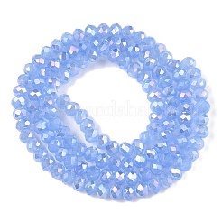 Electroplate Glass Beads Strands&nbsp;LS-EGLA-A044-J3mm-B03