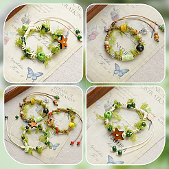 84Pcs 10 Styles Handmade Porcelain Beads&nbsp;PORC-PA0001-49