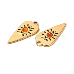 Ion Plating(IP) 316 Stainless Steel Triangle Pendants&nbsp;STAS-K258-30G
